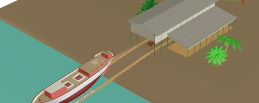 Concept design of launching arrangement and bilge pumping system for 40m sailing cargo ship for SAILCARGO INC
