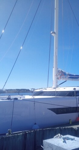 Deckhand on a delivery of 72ft luxury catamaran for the Atlantic & Mediterranean coasts of France