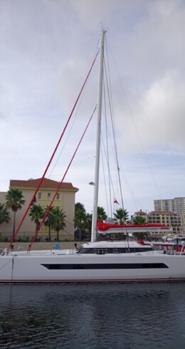 Deckhand on a delivery of 72ft luxury catamaran for the Atlantic & Mediterranean coasts of France