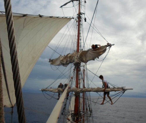 Deckhand & carpenter on 150ft barque for Atlantic crossing